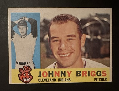 #ad 1960 Topps #376 John Briggs Cleveland Indians ungraded White Back #376 $1.95