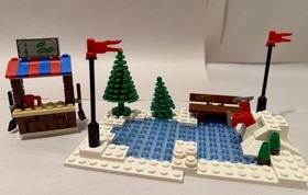 Lego Winter Village Bakery 10216 - Retired - Mostly Complete, read description