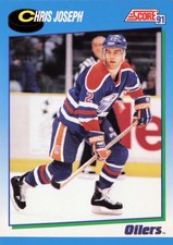 1991-92 Score Hockey #415 Chris Joseph