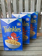 3 Twinkles Cereal 1961 Reissue General Mills 15.8 oz Box Family Size New Walmart