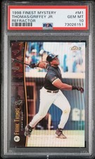1998 Finest Mystery #M1 Thomas KEN GRIFFEY JR Refractor PSA 10 POP 3
