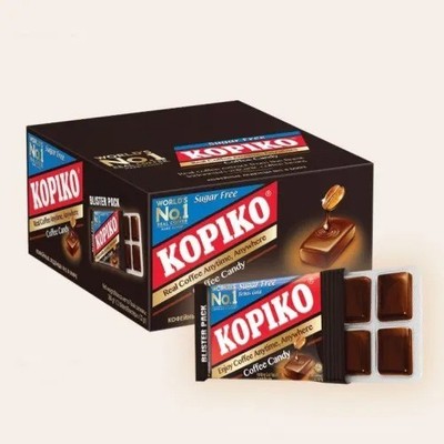 KOPIKO Sugar Free Coffee Candy Blister Pack 32g x 12 Packs