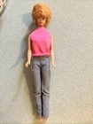 Vintage Mattel Barbie Doll Straight Leg Japan Foot Stamp Red Nails Mixed Parts