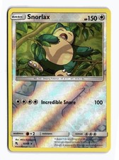 Snorlax 038/051 Sml: Sun & Moon Family Pokemon Card Game for sale