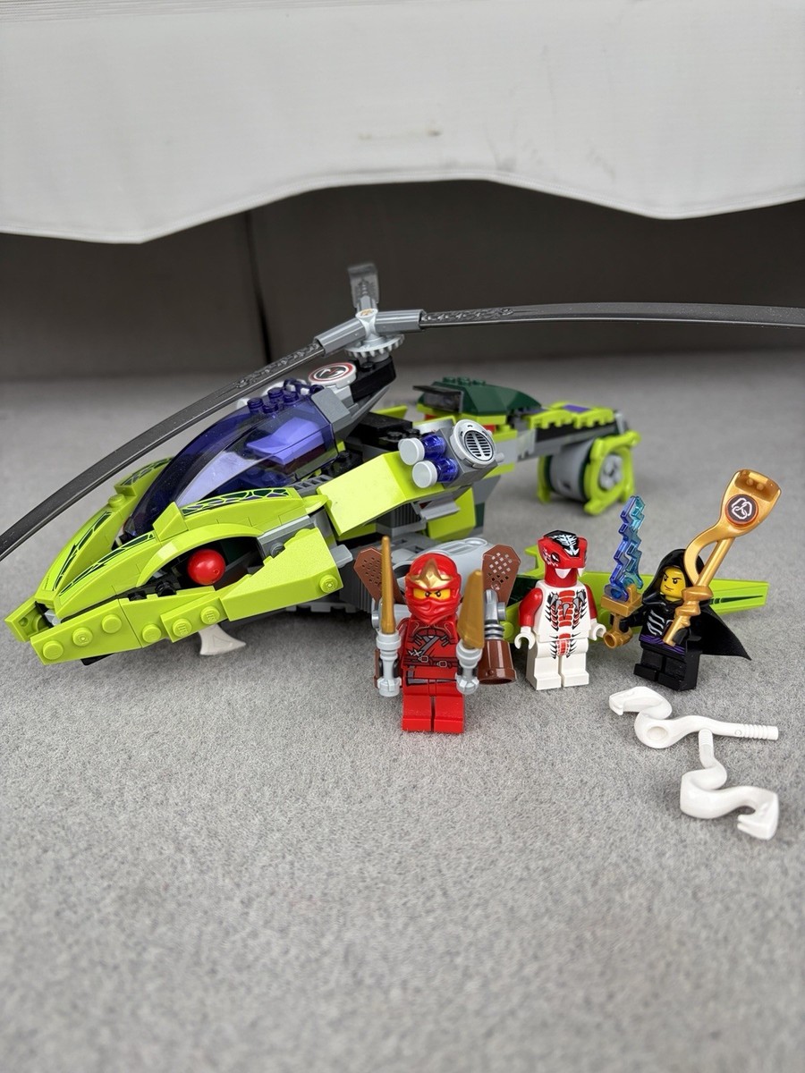 LEGO NINJAGO 100% Complete Rattlecopter 9443 Set w/Instructions | eBay