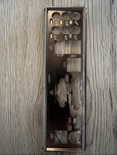 I/O Shield Blende Backplate MSI ASRock Gigabyte ASUS Mainboard Mainboardblende