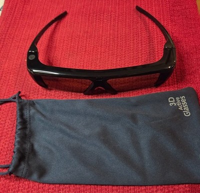Samsung 3D Active Glasses SSG-3100GB Black with Bag, Needs Battery