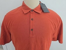 TED BAKER LONDON MEN'S NEW SS WAFFLE TEXTURED POLO SHIRT SIZE 6 - XL