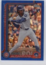 2025 Chrome Logofractor Edition Blue Refractor Kevin Alcantara Alcántara 02ti