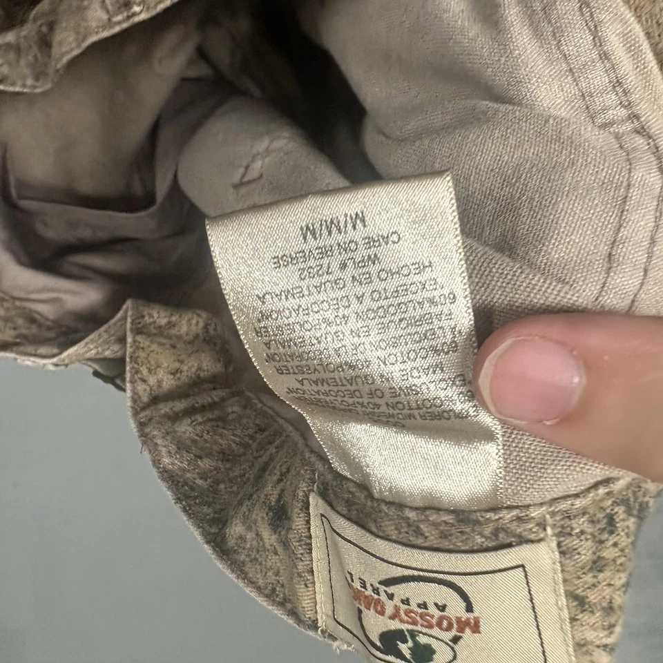 VTG Mossy Oak Brush Camo Pants Mens Medium ACTUAL 32x31 Cargo #8071 - Image 4 of 4