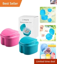 Bath Box Cup, Complete Clean Care for s, Clear Braces, Mouth Guard, Night Gua...