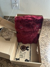 Fuggler Wide Eyed Weirdo Red 2018 Spinmaster Furry Red Rare Retired