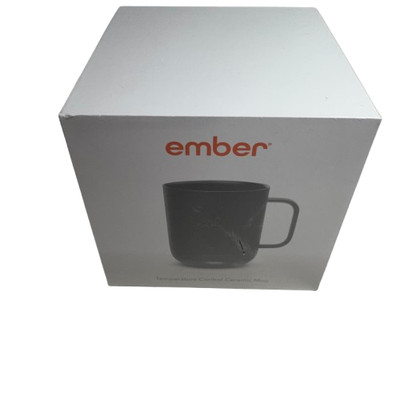 Ember Temperature Control Ceramic Mug New In Box Black #1510