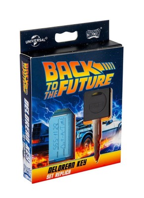 Zurück in die Zukunft Delorean Schlüsselset Replika