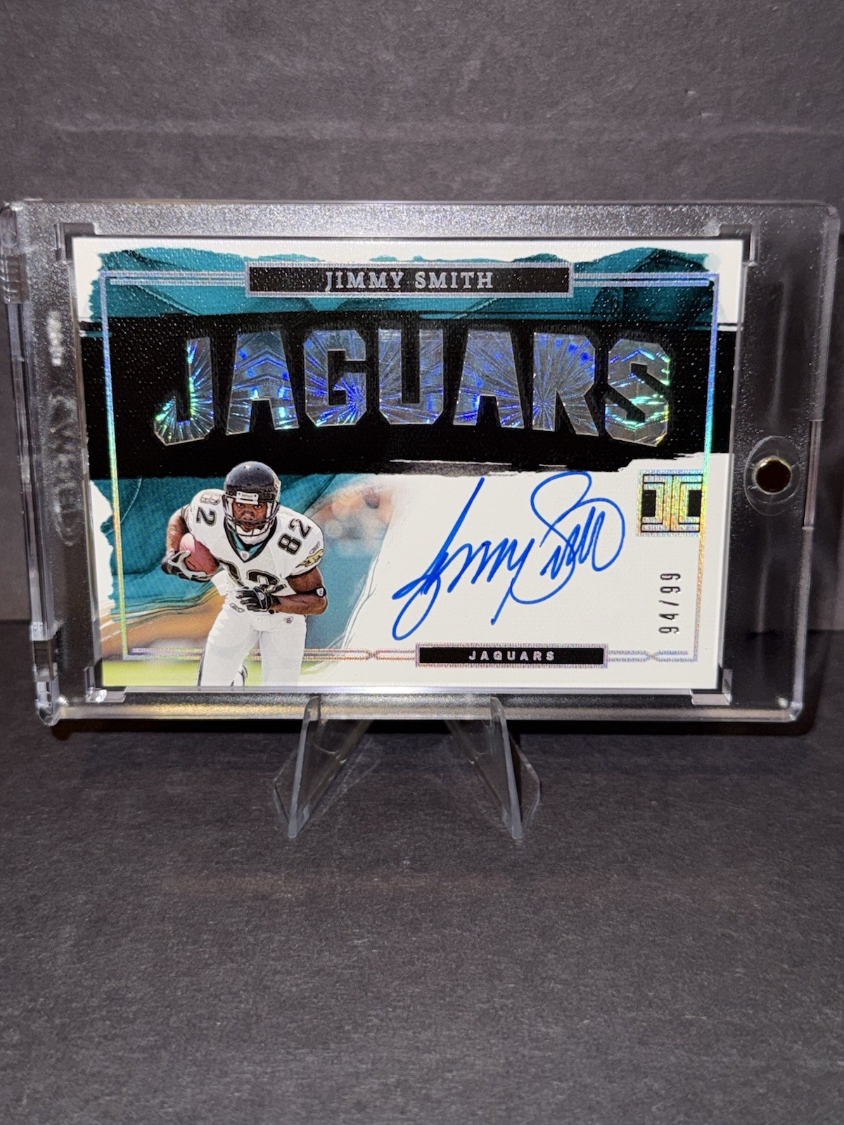 2023 IMPECCABLE #ILJS JIMMY SMITH AUTOGRAPH /99 (JACKSONVILLE JAGUARS) On Card