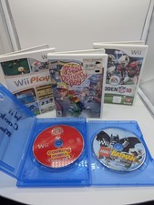 Nintendo Wii Game Lot of 5 Tested Cooking Mama LEGO Batman Wii Play Madden Pizza