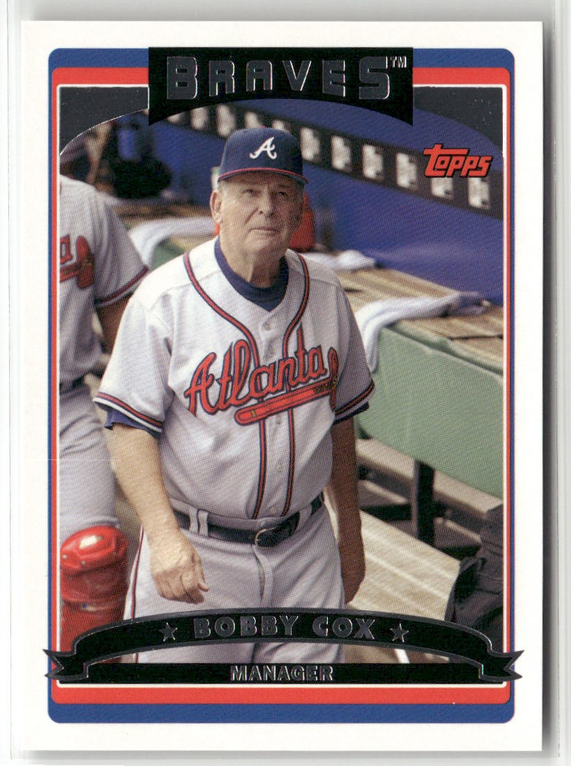 2006 TOPPS #267 BOBBY COX ATLANTA BRAVES