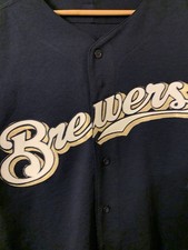 Milwaukee Brewers Authentic 2002 Jersey With All Star Game Patch