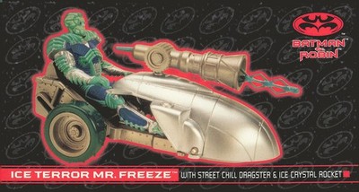 1997 SkyBox Batman & Robin Widevision #K3 Ice Terror Mr. Freeze Kenner