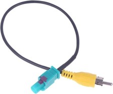 Fakra Z Male to RCA Male Reverse Camera Adapter Cable for Mercedes COMAND PCM