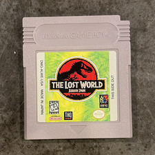 THQ The Lost World: Jurassic Park Nintendo Game Boy KA NTSC-U/C Jurassic Park