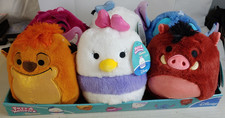 Disney Fuzzamallows 8" Squishmallows Lot of 6
