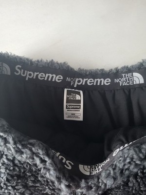 Supreme The North Face High Pile Fleece Short Black Size Medium | eBay