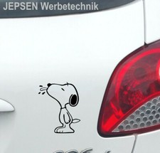 Aufkleber Snoopy 10cm S069 ML - Farbwahl - für Auto Bus Roller Laptop Notebook
