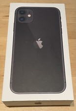 Iphone 11 64GB Black EMPTY BOX ONLY With Booklet, Apple Sticker