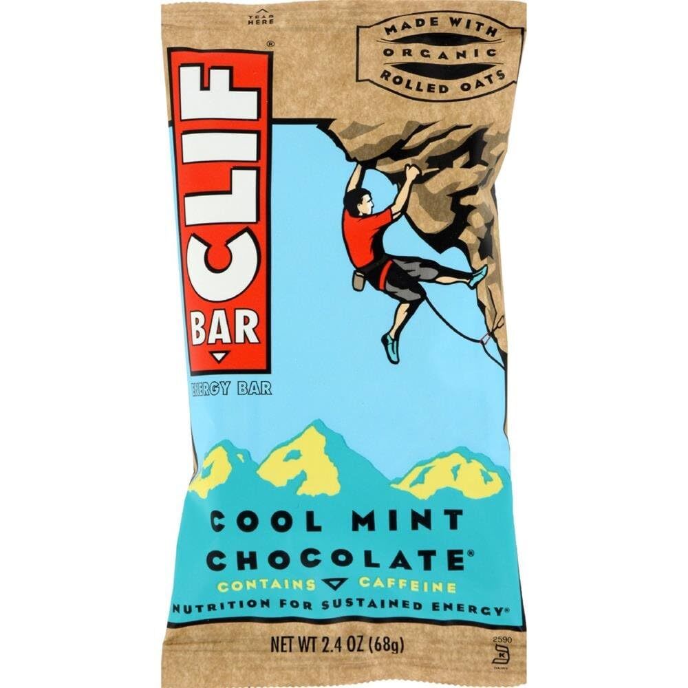 Батончик Clif Bar Organic Energy с прохладным мятным шоколадом Упаковка из 4 штук 24 унции 3690₽