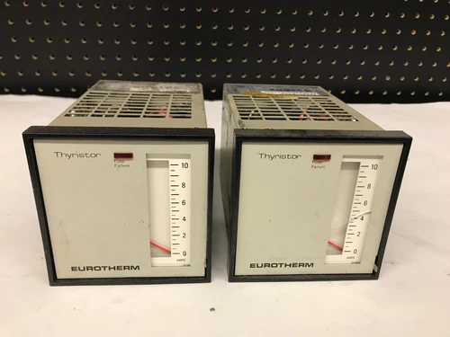 Lot of 2 Damaged Eurotherm Thyristor 931 10A 240V MCLA XII AS-IS