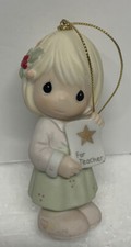 Precious Moments Porcelain Ornament Best Teacher Shining Star 2007 720009
