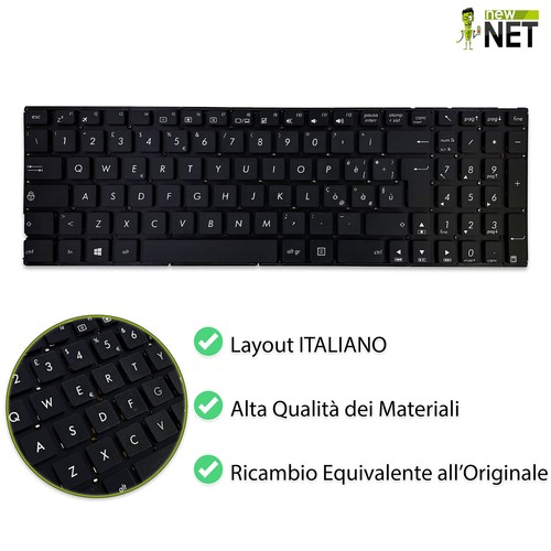 Tastiera Notebook ASUS X555 K555 X556 X553M K553 (SENZA FRAME) - Foto 6 di 6