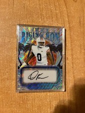 2023 Wild Card Alumination - Owen Pappoe - Blue Rising Son Auto #'d 6/8