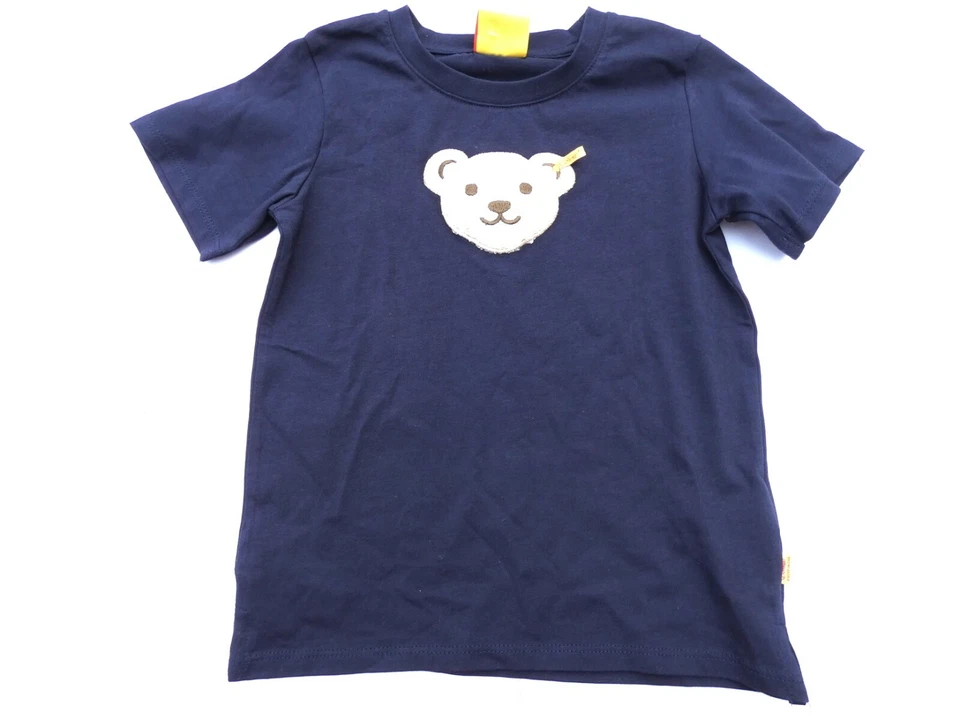STEIFF cyber yellow Shirt, dunkelblau mit Quietsch gr. 116 - Bild 1 von 1