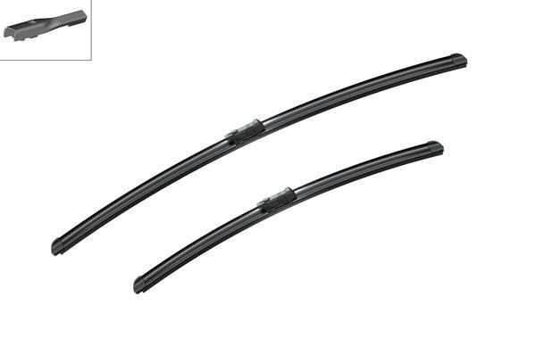 Bosch 3397007587 A587S Spazzola Tergicristallo Set Aerotwin Parabrezza Piatto