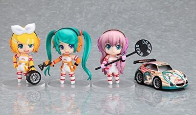 Nendoroid Petit figure Vocaloid Racing Miku Set 2010 Good Smile