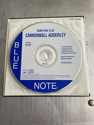 CANNONBALL ADDERLEY - SOMETHIN' ELSE - BLUE NOTE TOCJ9001 JAPAN
