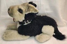 German Shepherd Vintage 1991 TCA Group Plush Stuffed Animal 16  Black  Tan Dog