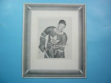 1938/39 QUAKER OATS NHL HOCKEY PHOTO MURPH CHAMBERLAIN TORONTO MAPLE LEAFS
