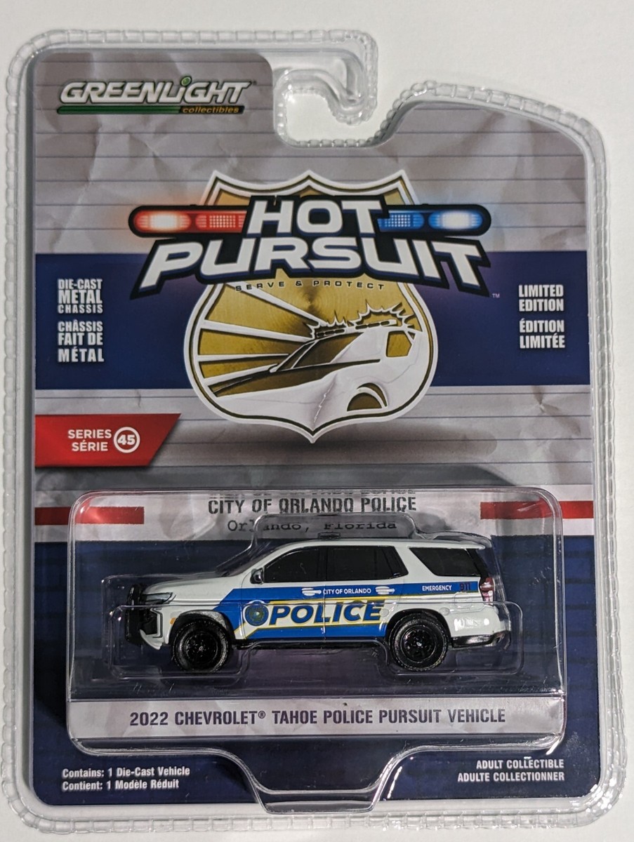 【3台セット】グリーンライト　ホットパシュート　ポリスカー　1/64 GREENLIGHT 1/64 HOT PURSUIT SERIES 33 & GREENLIGHT 1/64 V
