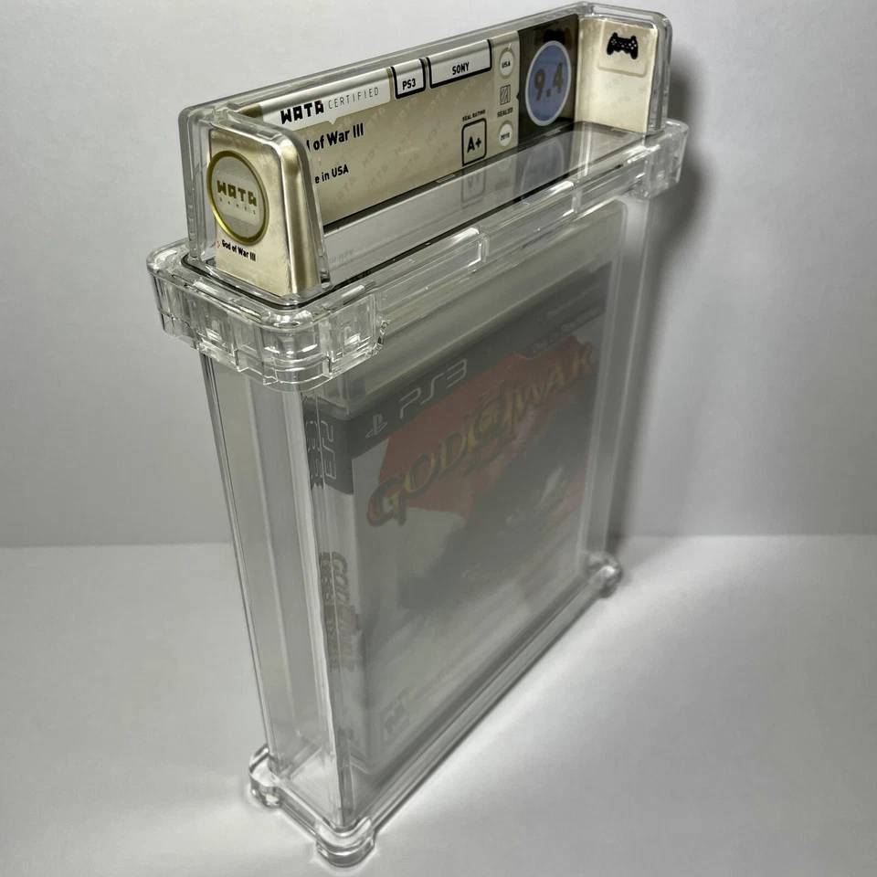 God of War III 3 PS3 Graded WATA 9.4 A+ Seal W/ Original WATA Legacy Deep Badge - Image 2 of 4