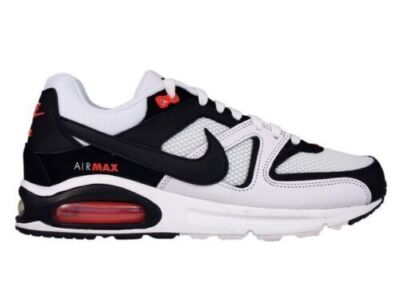 629993-103 Nike Air Max Command Leather Herrenschuhe Weiss/Schwarz Sportschuhe