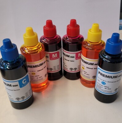 10x Nachfüll Tinten für EPSON Eco-tank ET-2600 ET2550 ET-3600 ET2650 ET4500