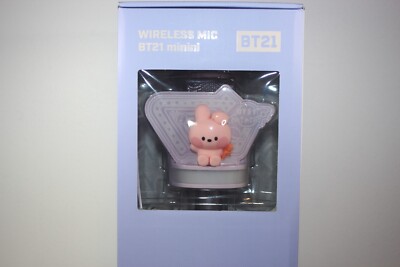 BT21 AUTHENTIC ADORABLE COOKY MININI LED WIRELESS BLUETOOTH MIC