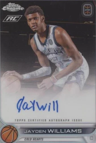 2022-23 Topps Chrome OTE Overtime Elite - Jayden Williams #CA-JW1