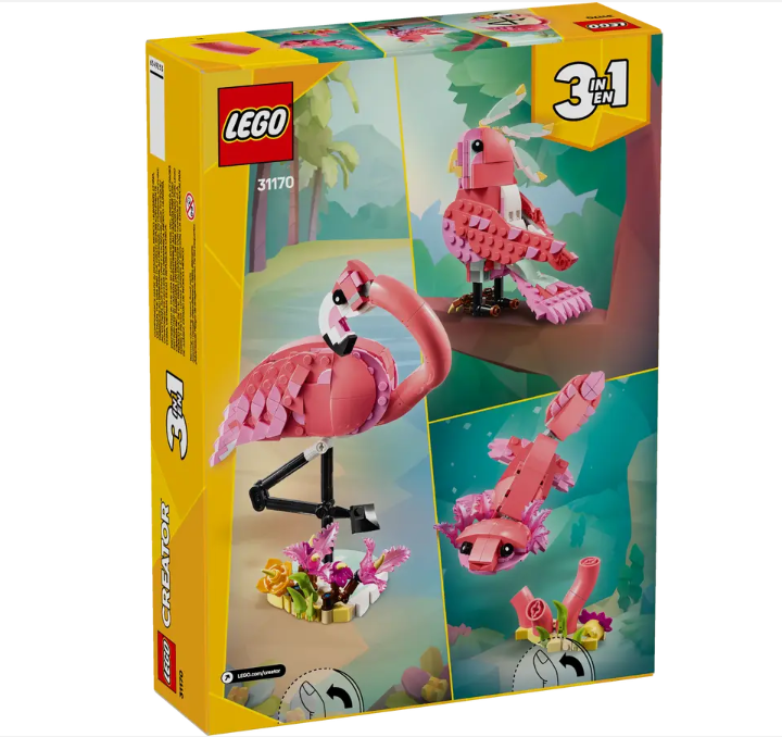 LEGO #31170 Animal: Pink flamingo Japan March 1st Release 288