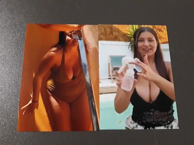  MODEL  2 Fotos  10x15 cm Format  Photo ×2105