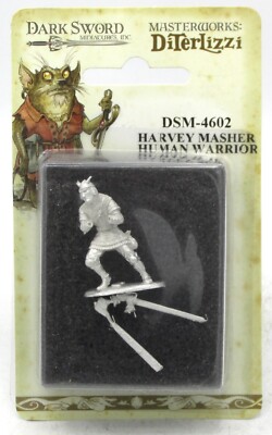 Dark Sword DSM-4602 Harvey Masher Human Warrior (DiTerlizzi Masterworks) Fighter