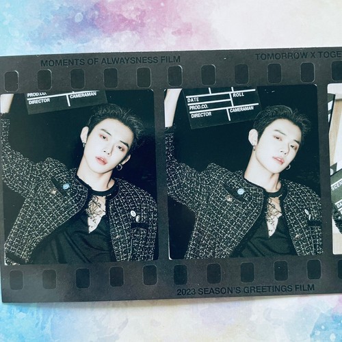 TXT YEONJUN Tarjeta Fotográfica Oficial MAÑANA X JUNTOS 2023 Saludos de Temporada PC - Imagen 11 de 22